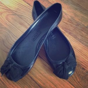 JCrew Rainboot Flats